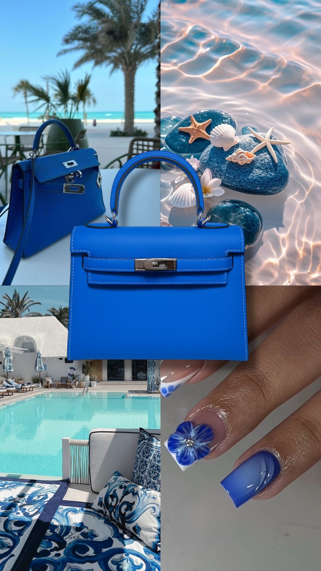 Sac Naéa Paris Bleu