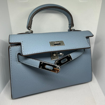 Sac Naéa Paris Bleu Ciel Poudré